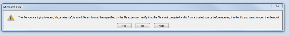 Export To Excel Why Does A Warning Window Always Pop Up When I M Exporting The File To Excel 1ka